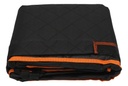 Funda Cubreasiento Protector Para Auto Impermeable Mascota Lavable Dakota Color Negro