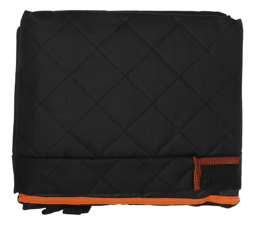 Funda Cubreasiento Protector Para Auto Impermeable Mascota Lavable Dakota Color Negro