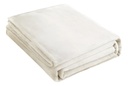 Frazada Manta Franela 200x230 Dakota Media Estación Color Beige Liso 1 Kg