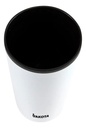 Vaso Térmico 400ml Dakota Plástico Con Tapa Frio Calor Color Blanco Liso
