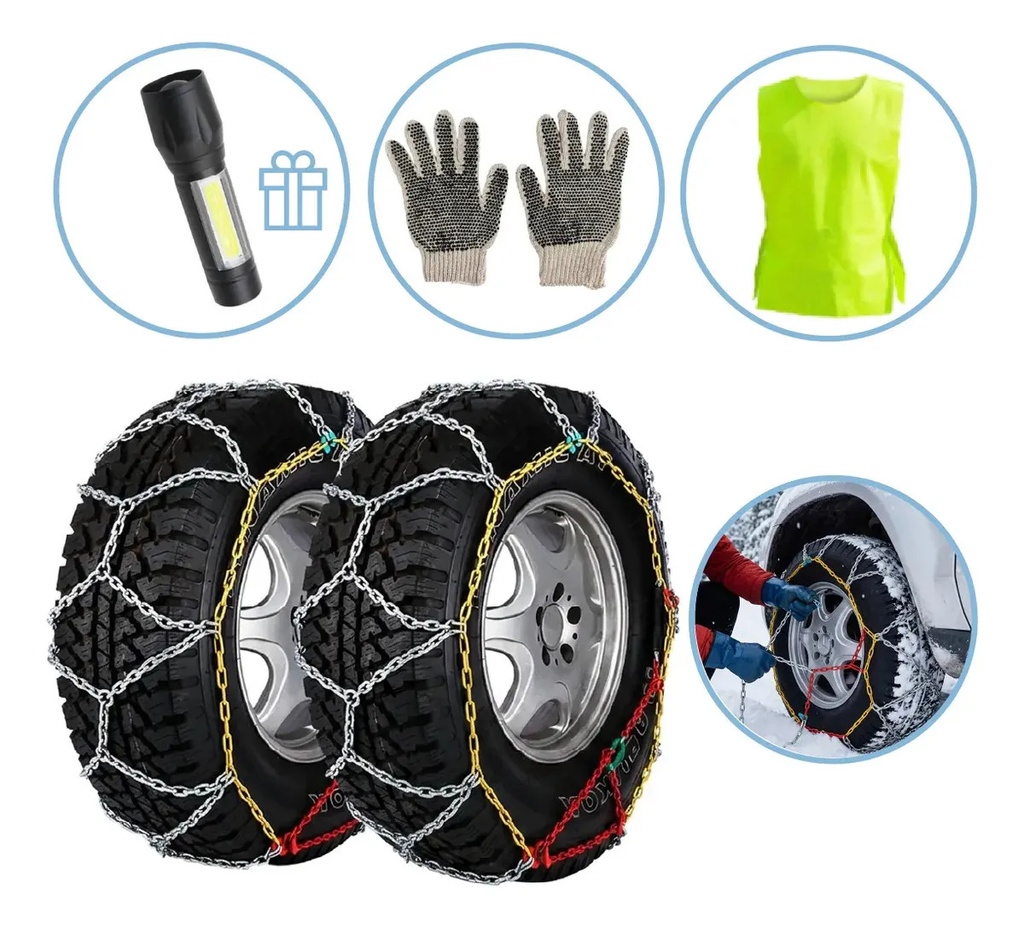[CD60+GUANTEMOT+CHALNACT1 +LTLL 727373187700] Combo CD60  + Guantes + Chaleco Reflector + Linterna LED de Regalo