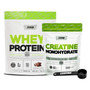 Combo Whey Protein Creatina Star Nutrition Suplemento Deport
