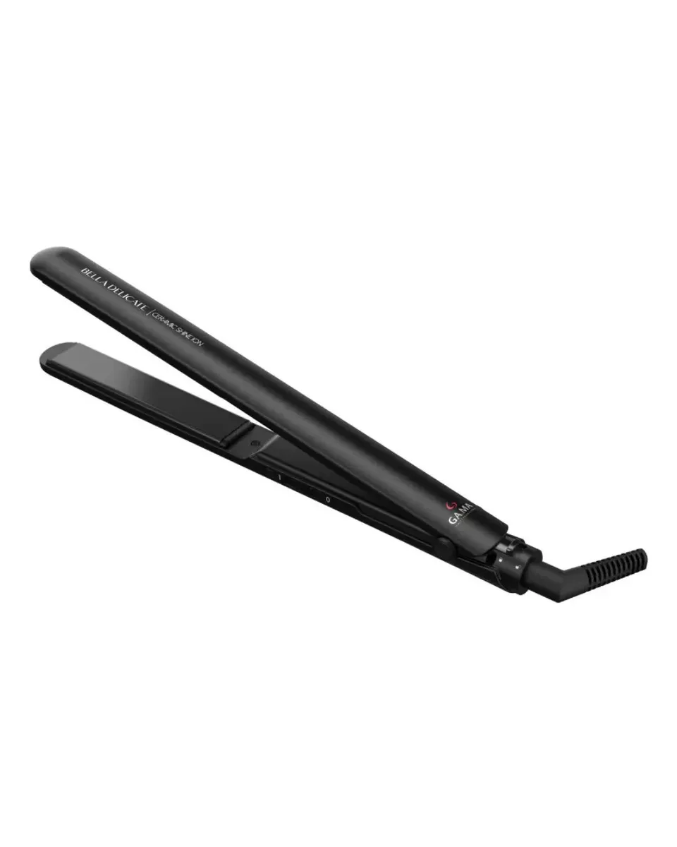 Pla Ga.ma Xwide Dual Plates Negro Plancha Profesional Cerámica Alisadora Incluye Lapicera