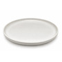 Set 6 Plato Blanco Cerámica 21 Cm Postre Entrada Guarnición Lisa