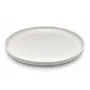 Set 6 Platos Playos Cerámica 27cm Blancos Lisa