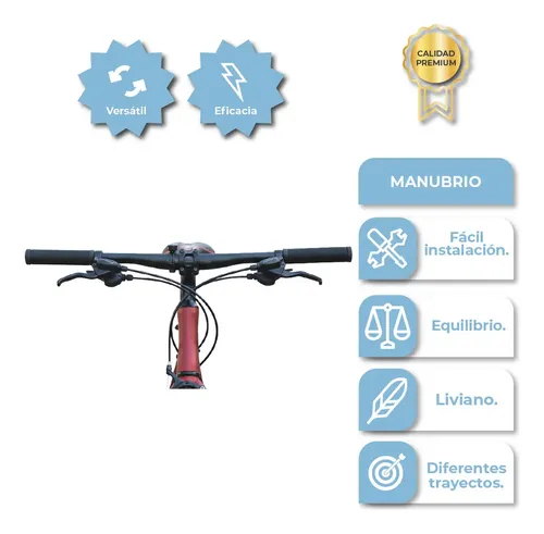 258G Manubrio Bicicleta Fitness