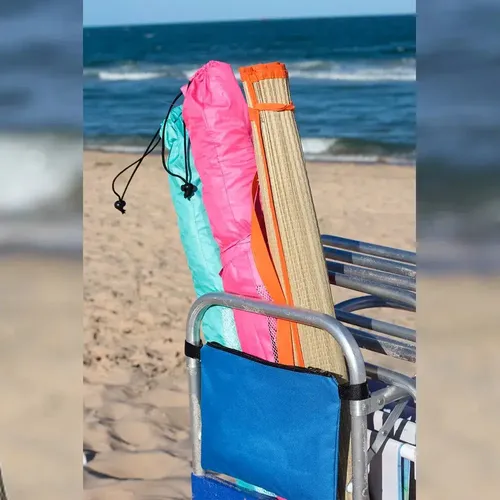 [BEL 4400 7896777900444] Carrito Mesa para Playa Aluminio con Red + Bolsillo 4400