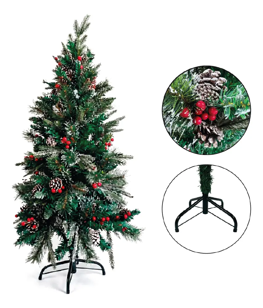 [ARBNAVNEV02] Arb Nav Árbol Navidad Nevado 120cm NEV02