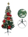 Arb Nav Árbol Navidad Verde 180cm con Adornos VERD-04