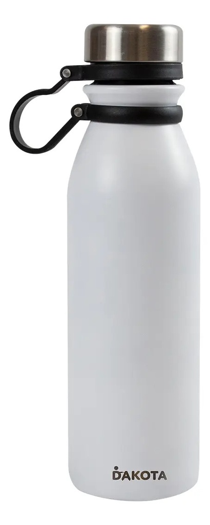 [B600SS BLANCO - 714604031772] Botella 600ml Blanco Fitness B600SS