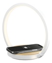 Base de Carga Circular con Aro Blanco LED BC140