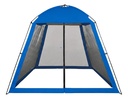 Gazebo 3x3 Armado Facil Paredes + Puerta Completo Color Azul Oscuro CA33215
