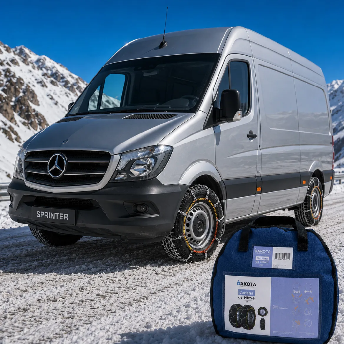 [CD260 - 714604300328] Cadena de Nieve Auto CD260