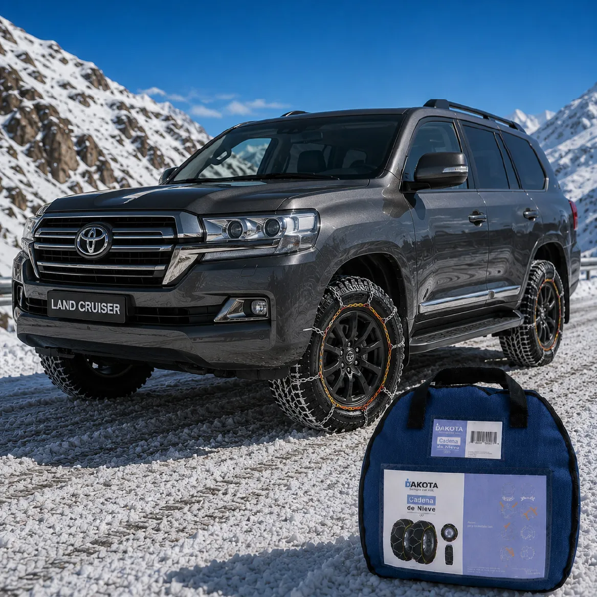 [CD270 - 714604300335] Cadena de Nieve Auto CD270