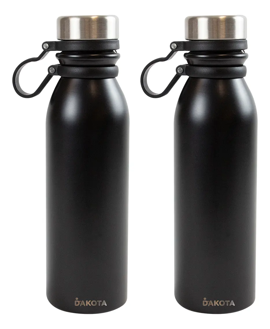 Combo 2 Botella 600ml Negra B600SSN