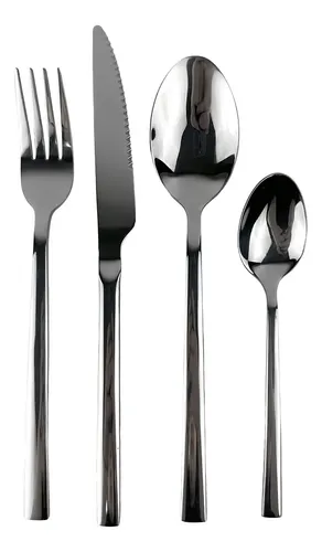 Set de Cubiertos Plateados 24 Piezas CUB001