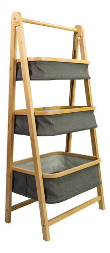 [EST005 - 727373186765] Organizador 3 Estantes Hogar EST005