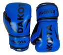 Guantes de Boxeo Profesional Color Azul/Negro GBX002