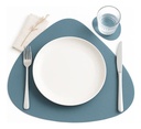 Azul Pack X6 Individuales con Posavaso INF001