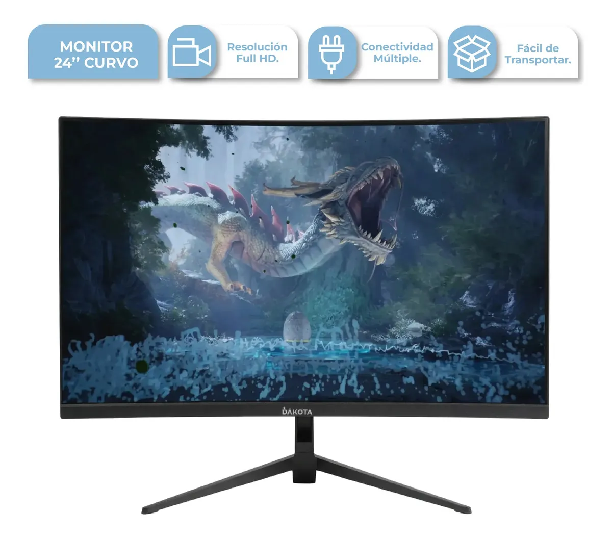 [MP24-FHD-CURVA] Monitor 24 Pantalla Curva Fhd MP24-FHD-CURVA