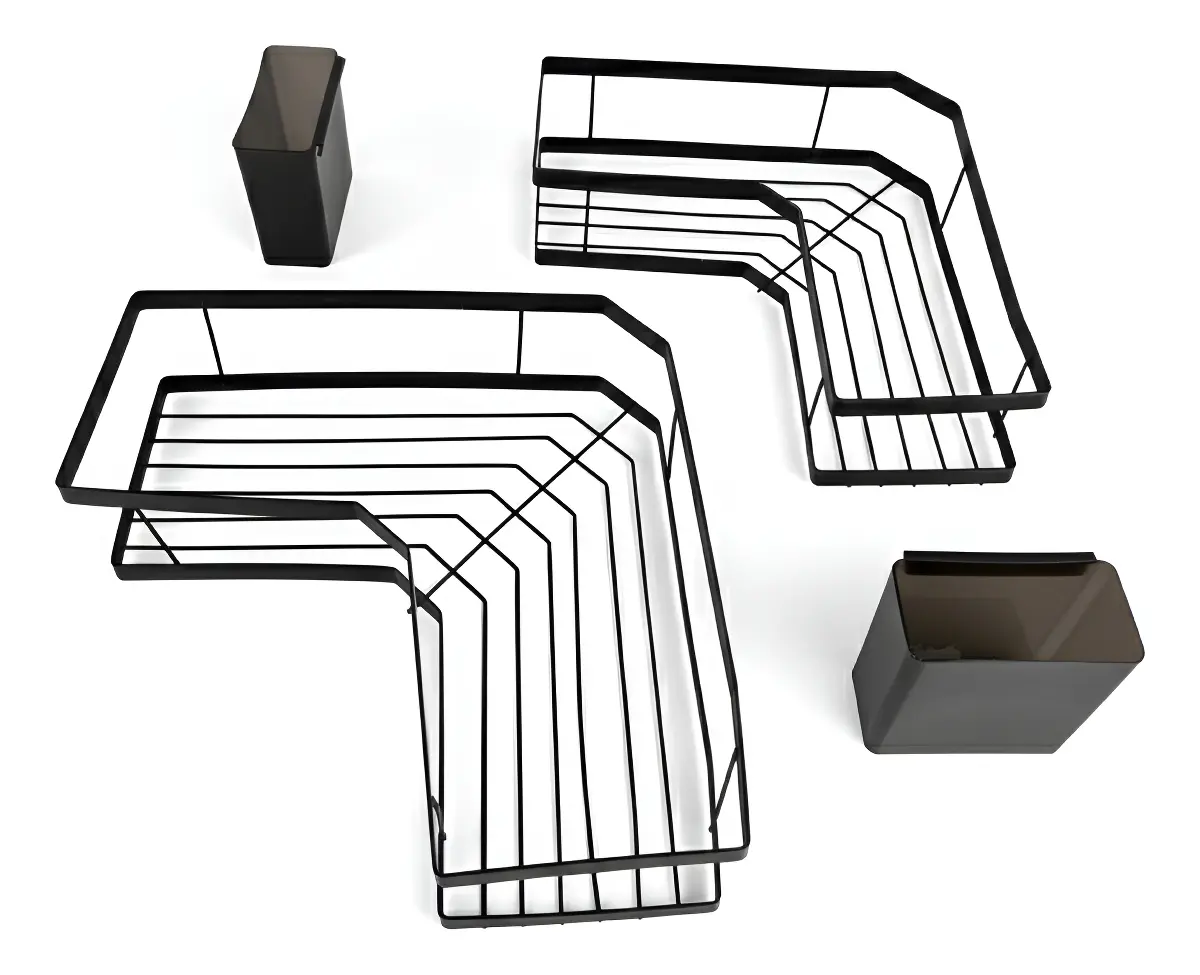 Org BAÑ001 Organizador de Ducha 4 Pcs
