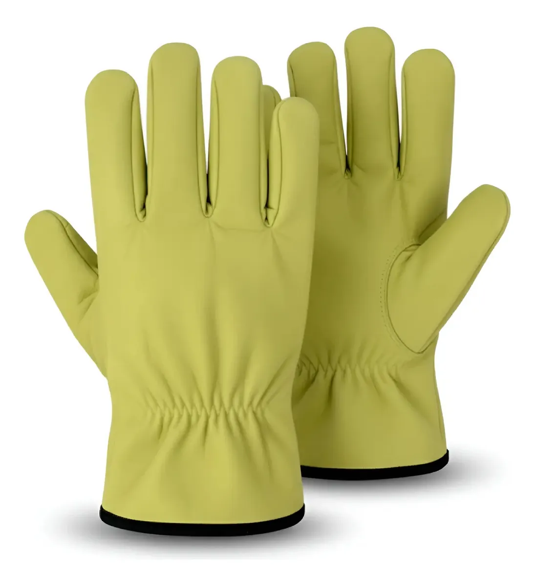 Pack x 12 Guantes Vaqueta Medio Paseo Talle 10 12VAQ10