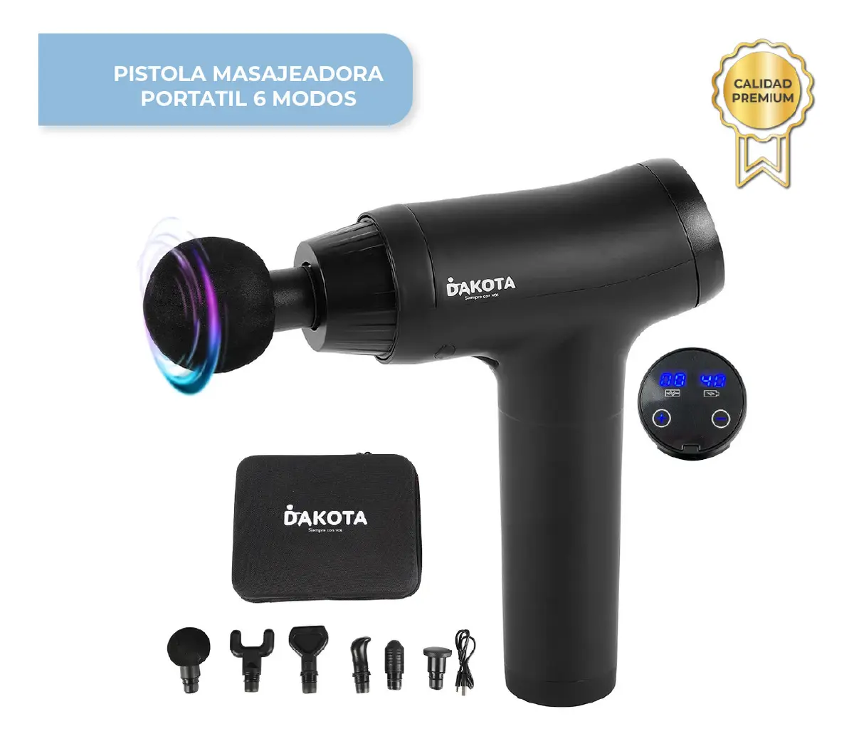 [PMAS04 - 727373187052] Pistola Masajeadora Salud PMAS04