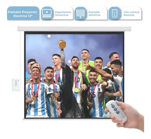 Pantalla Proyector Eléctrica 120 16:9 PP003