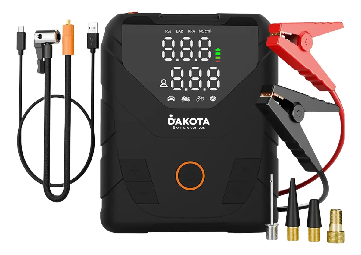 [PWB502 - 727373187380] Cargadr Arrancador Batería Auto Inflador Portátil PWB502
