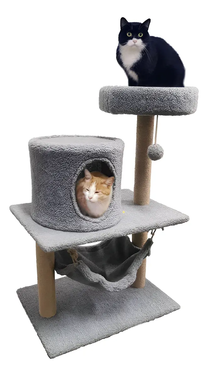 Rascador de Gatos con Mecedor Mascotas RAS003