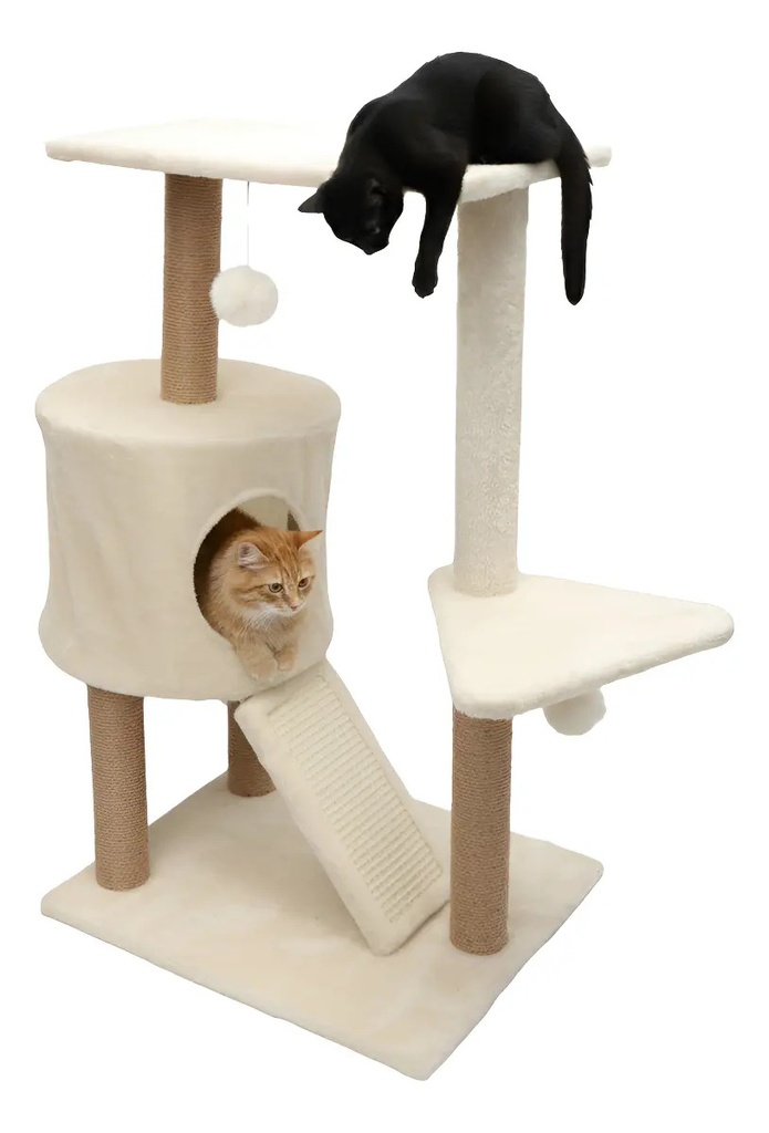[RAS004 - 714604086789] Rascador de Gatos con Tobogan Mascotas RAS004
