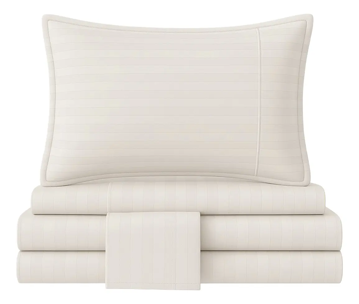 Sabanas Rayada Queen Blanco Rayado SAB-QUEEN-001