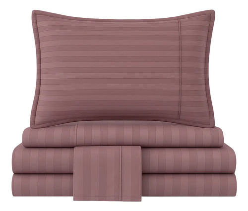 [SABQUEEN001 ROSADORAYADO - 727373186734] Sabanas Rayada Queen Rosado Rayado SAB-QUEEN-001