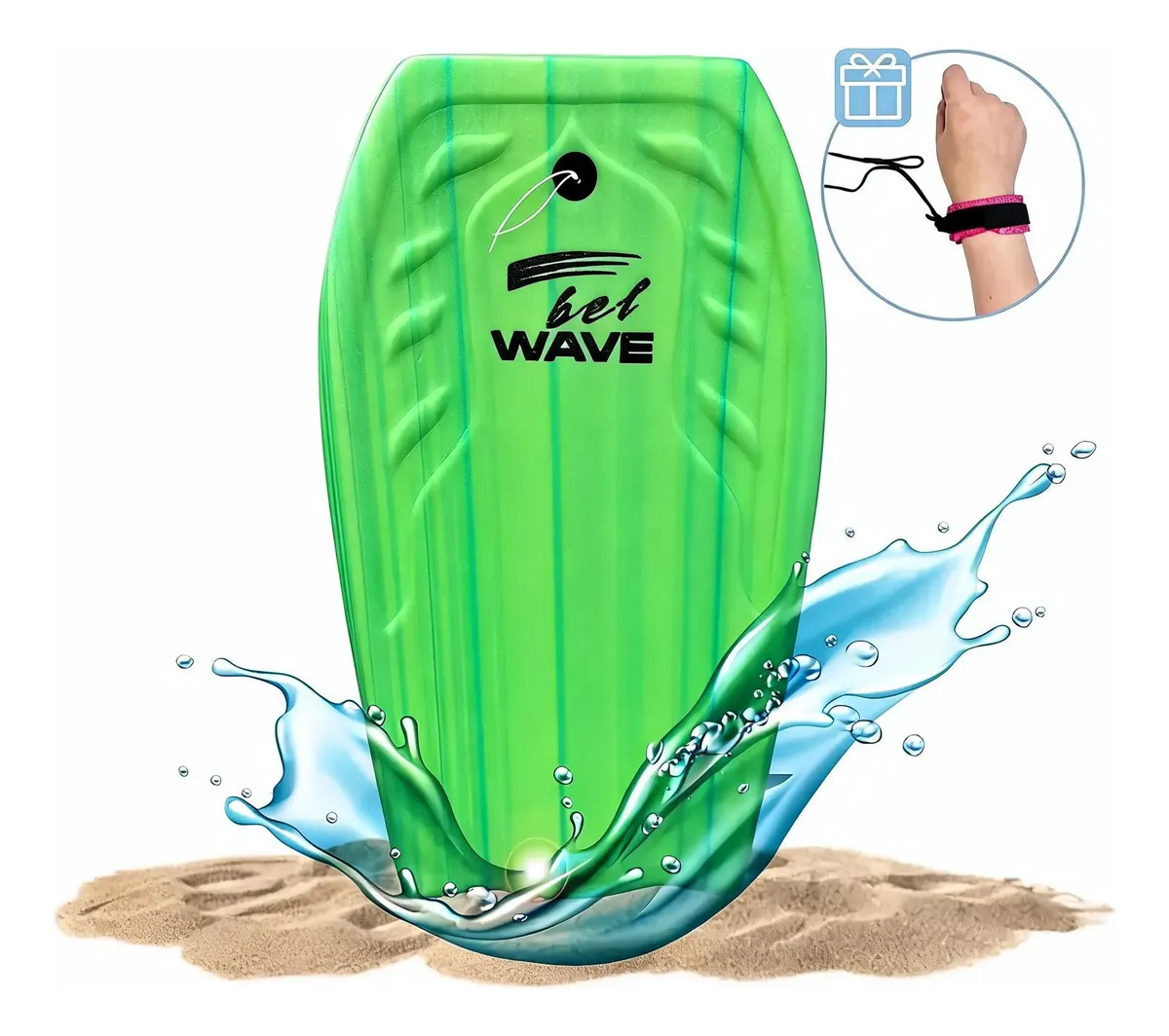 Tabla Bodyboard 58cm Verde 30000