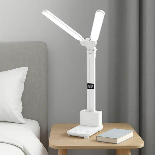 Velador Doble LED Multiuso Blanco VL040