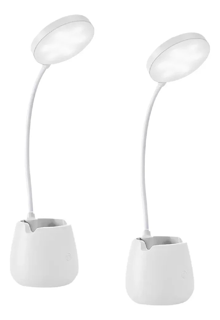 [2xVL025B 0670237614839] Combo Velador LED Lapicero 42 x 10cm Blanco 2XVL025
