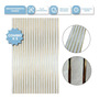 [3X WPC001 GRIS 0670237615072] Combo Gris con Dorado Revestimiento Wpc Simil Madera 3XWPC001