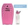 [30000 ROSA + B600P ROSA 0714604481133] Combo Tabla Bodyboard 58cm Rosa + Botella Deportiva Plástico Rosa B600P