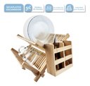 Escurridor Platos Bamboo Hogar EP10