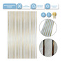 [6X WPC001 0714604481522] X6 Gris con Dorado Revestimiento Wpc Simil Madera WPC001