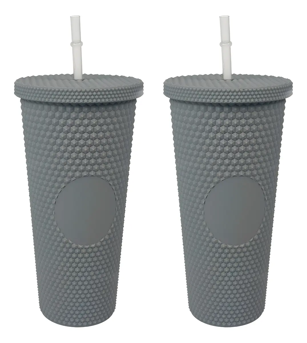 Combo 2 Vaso 650ml Gris Oscuro V650P